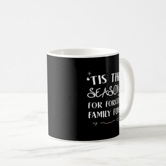 Mug C'Est La Saison De L'Essentiel Forcé (Devant droit)