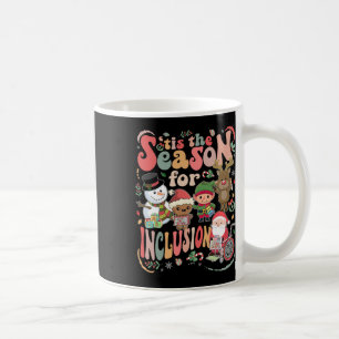 Mug C'est la saison de l'inclusion Noël Sped Enseignan