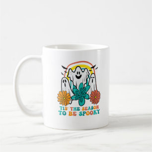 Mug C'est la saison de rétro Halloween épouvantable po