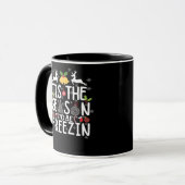 Mug C'est la saison de se geler Minimal Clean (Devant gauche)