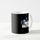 Mug C'est la saison des tamales drôles de style créati (Devant droit)