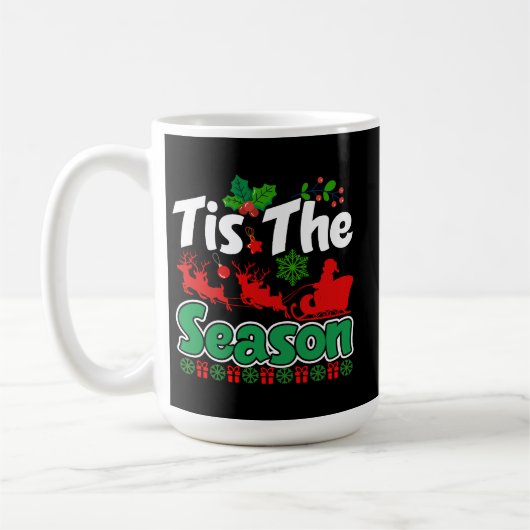 Mug C'est la saison design de Noël-61067 (Gauche)