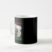 Mug C'est la saison d'être à la maison Maison Blanche (Devant gauche)