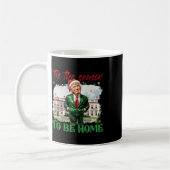 Mug C'est la saison d'être à la maison Maison Blanche (Gauche)