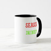 Mug C'Est La Saison D'Être Des Vacances Boissons (Devant droit)