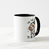 Mug C'Est La Saison D'Être Éffrayant Capybara Hallowee (Devant droit)