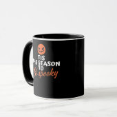 Mug C'Est La Saison D'Être Esprit Éffrayant Halloween (Devant gauche)