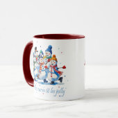 Mug C'est la saison d'être joyeux Danse joyeuse des bo (Devant gauche)