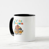 Mug C'est la saison dinde café rétro Thanksgiving Fa (Devant gauche)