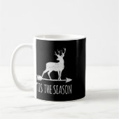 Mug C'Est La Saison Drôle Chasse De Bow De Cerfs (Gauche)