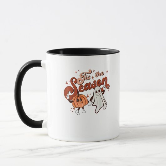 Mug C'Est La Saison Drôle Costume Halloween (Gauche)