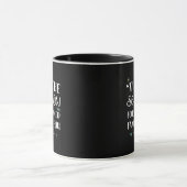 Mug C'est la saison du style minimal essentiel forcé (Centre)