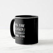 Mug C'est la saison du style minimal essentiel forcé (Devant gauche)