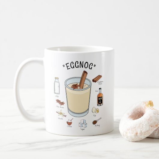 Mug C'Est La Saison En Jour De Vacances (Avec donut)