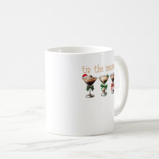 Mug C'Est La Saison Espresso Cocktail Glasses Party (Devant droit)