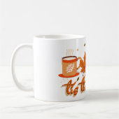 Mug C'est la saison Football Citrouille automne (Gauche)