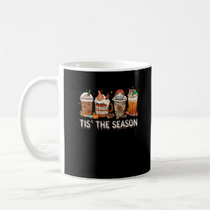 Mug C'Est La Saison Football Citrouille Épice Hallowee