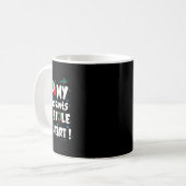 Mug C'Est La Saison Fun Noël Mes Étudiants M'Ont Volé (Devant gauche)
