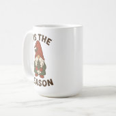 Mug C'est la saison gnome Noël (Devant gauche)