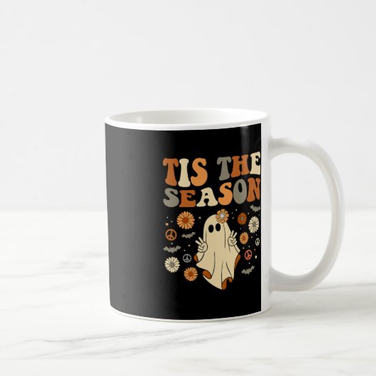 Mug C'est la saison Halloween Ghost Costume Retr (Droite)