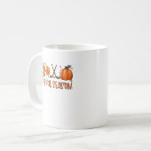Mug C'est la saison Latte de citrouille Feuilles d'aut (Devant gauche)