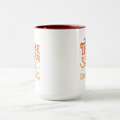 Mug C'est la saison pour boire Drôle Conception de vac (Centre)