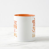Mug C'est la saison pour boire Drôle Conception de vac (Centre)