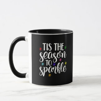Mug C'Est La Saison Pour Étinceler Retro Classic