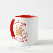 Mug C'est la saison pour lire l'école de Noël (Devant gauche)