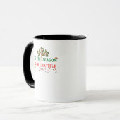 Mug C'Est La Saison Retro Classic (Devant gauche)