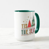 Mug C'Est La Saison Typographie Moderne De Noël (Devant droit)