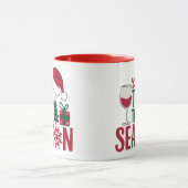 Mug C'est la Saison – Vin & Noël (Centre)