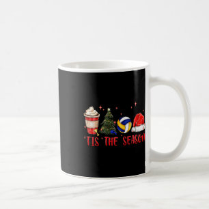 Mug C'Est La Saison Volleyball Café Santa Hat Christm