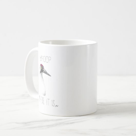 Mug C'Est La Vie (Grue À Dos) (Devant gauche)