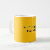 Mug C'est La Vie Navy Rouge (Devant gauche)