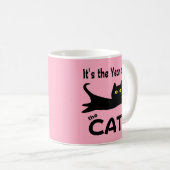Mug C'est l'année du CHAT (Devant droit)