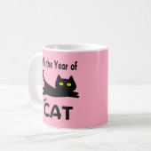 Mug C'est l'année du CHAT (Devant gauche)
