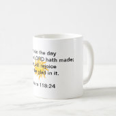 Mug C'est le jour que le seigneur a fait (Devant droit)