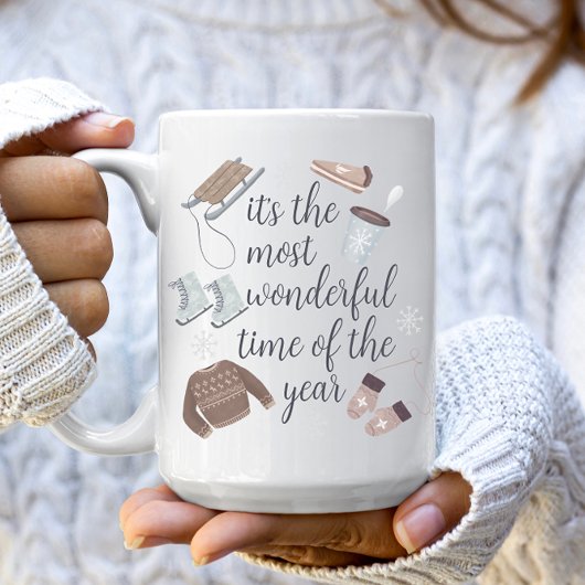 Mug C'est le moment le plus merveilleux de l'année caf