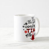 Mug C'est le moment le plus merveilleux de l'année Noë (Devant droit)