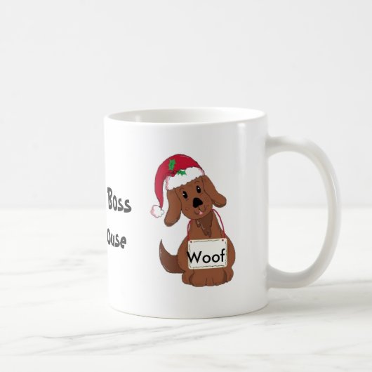 Mug C'est le patron... (Droite)
