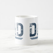 Mug "C'est le père légendaire" Cadeau de la fête des p (Centre)