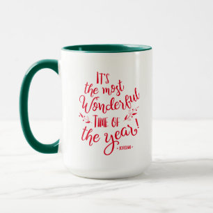 Mug C'est le plus beau moment de l'année Noël