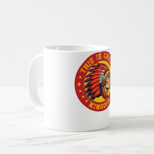 Mug C'est le royaume des chefs (Devant gauche)