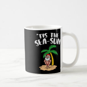Mug C'est le soleil de la mer Santa Palm Tree Beach No