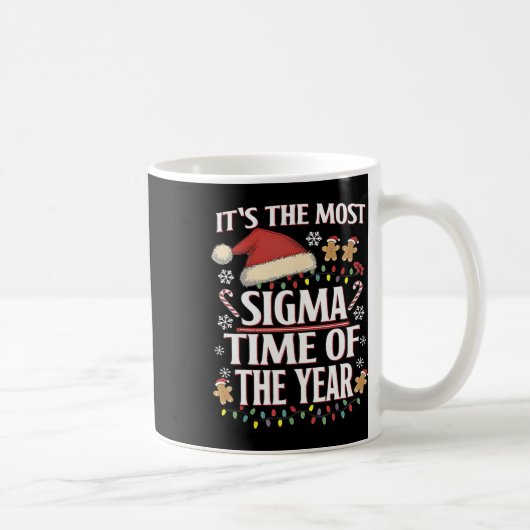 Mug C'est le temps le plus sigma de l'année Noël drôle (Droite)