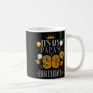 Mug C'est les 90 ans de mon papa Joyeux Anniversaire 9