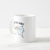 Mug C'est l'esprit drôle Halloween jeu de fantômes (Devant gauche)