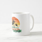 Mug C'est l'été de George (Devant droit)