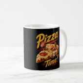Mug C'est l'heure de la pizza ! (Devant droit)